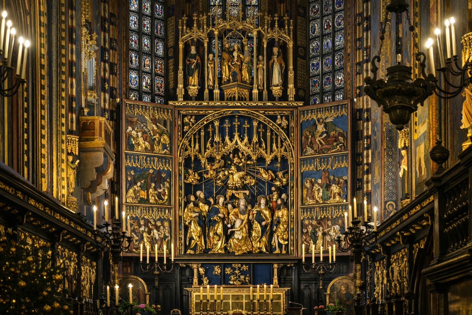 St. Mary’s Basilica altar